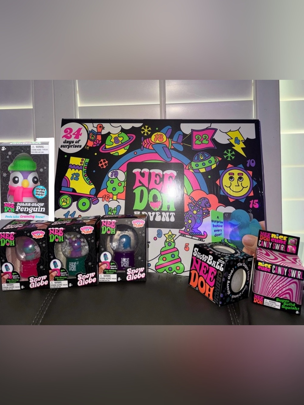 NEEDOH ULTIMATE  Bundle of 7️⃣ RARE Advent Calendar, Candy Swirl &3️⃣Snow globe